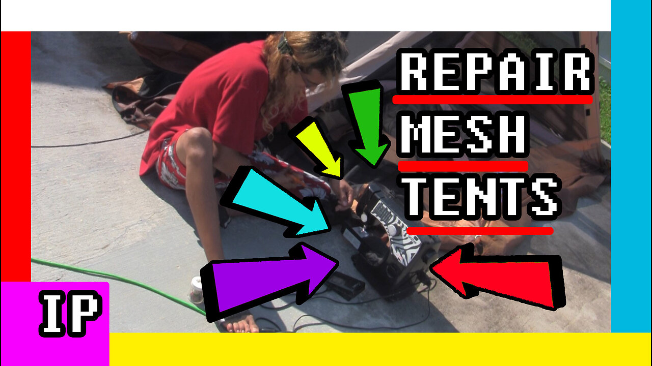 ✔37 EP - Repair Mesh Net on pop up portable Tents Gazebo Canopy -#introphaze @introphaze