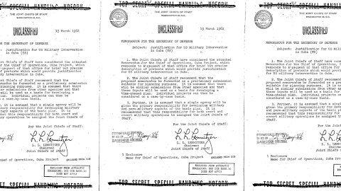 US Govt Plan to Kill Its Own Citizens in a False Flag