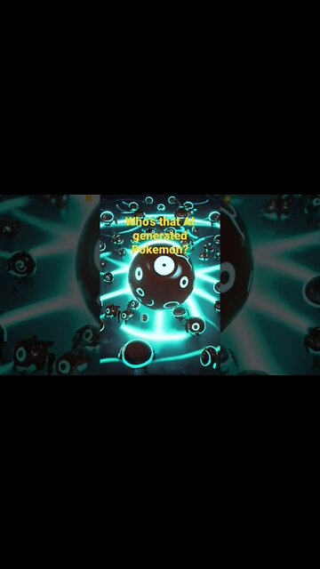 AI generated Unown #whosthatpokemon #pokemon