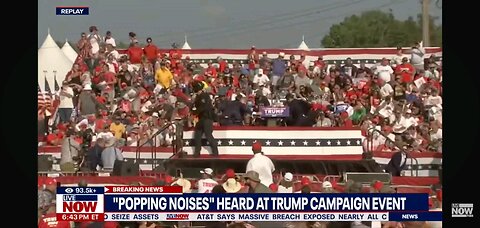 Let Me Get My Shoes says Trump Moments after being shot a Rally in Butler PA July 13 2024