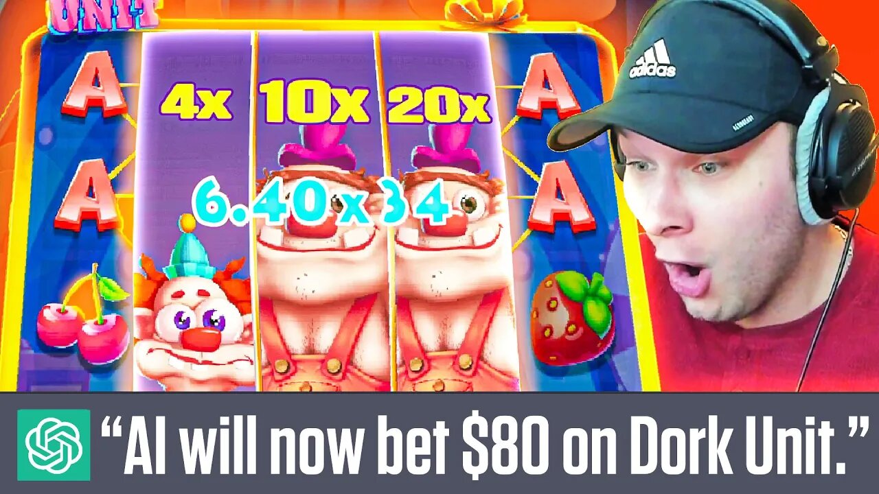 A.I. GAMBLES FOR ME AND WINS BIG!! INSANE WIN ON DORK UNIT! (BONUS BUYS)