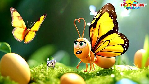 metamorphosis | life cycle of butterfly | nursery rhymes | kids songs | cartoon | children songs