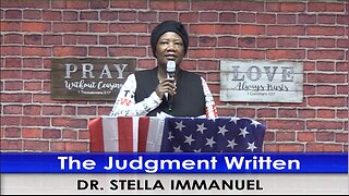 The Judgment Written. Dr. Stella Immanuel, Bilingual: English & Spanish