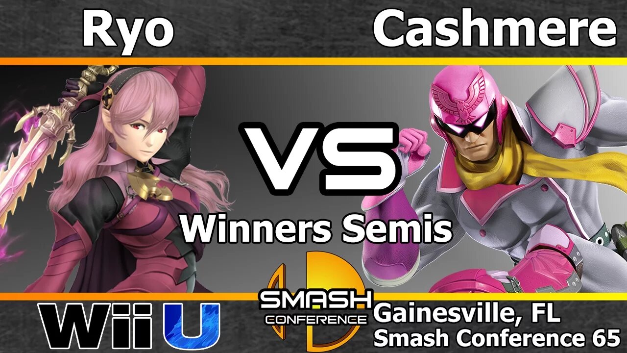 Ryo (Corrin & Roy) vs. Cashmere (C. Falcon) - Winners Semis - SC65