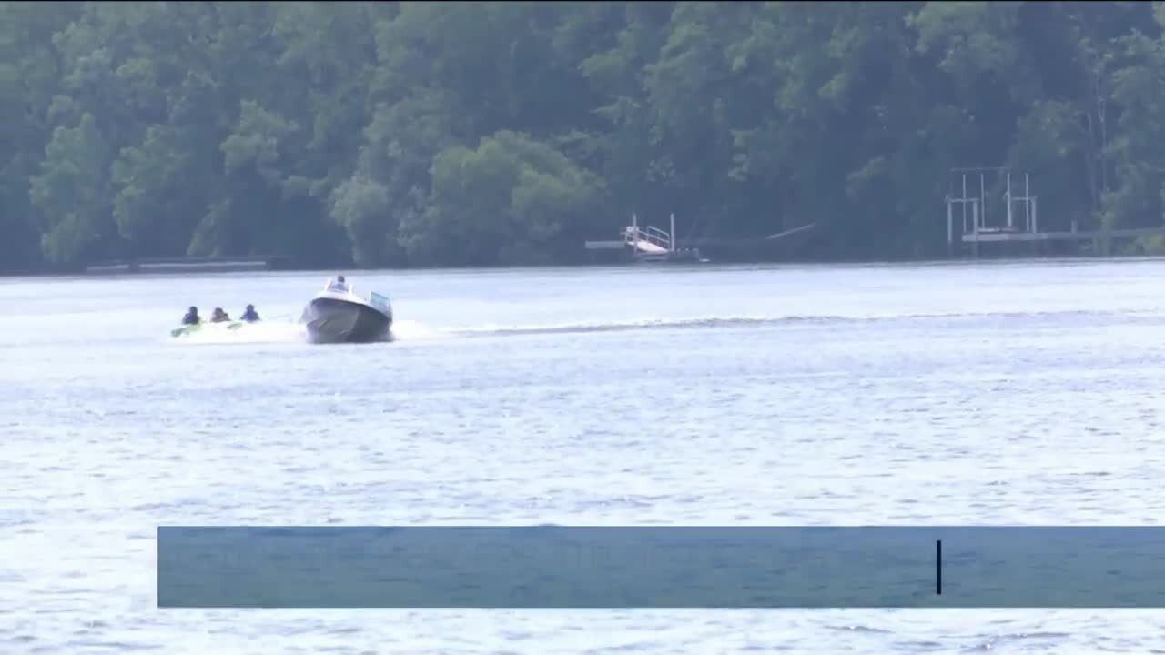 People hit the water as they beat the heat this 4th of July Weekend