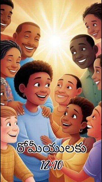 రోమీయులకు 12:10 - సహోదర ప్రేమ విషయములో ఒకనియందొకడు అనురాగముగల వారై, ఘనతవిషయములో ఒకని నొకడు...