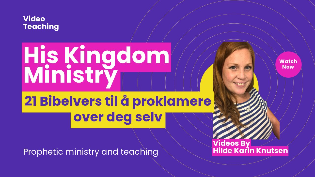 21 Bibelvers proklamasjoner