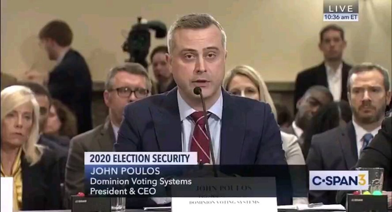 We do have components of our voting machines that comes from China