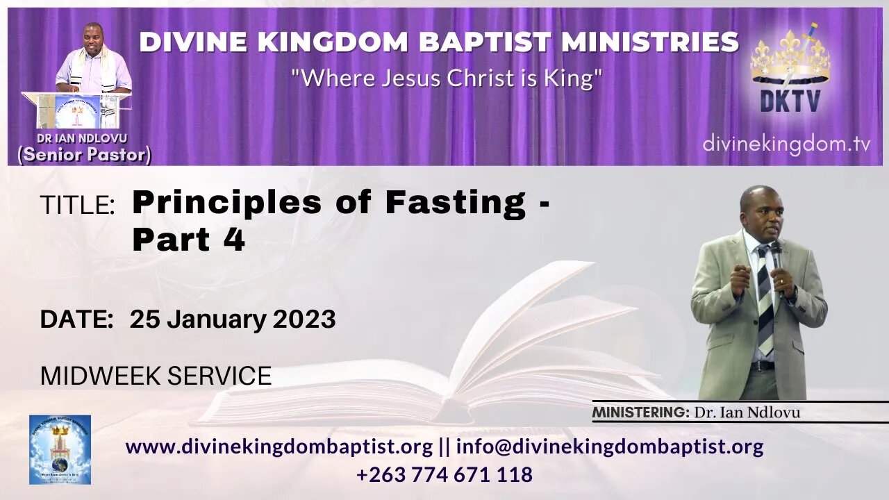 Principles of Prayer & Fasting - Part 4