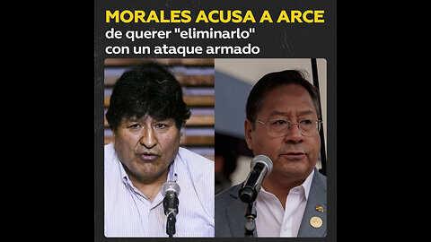 Morales acusa al Gobierno de Arce de estar detrás de un atentado en su contra