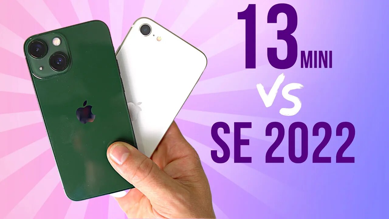 iPhone 13 Mini vs iPhone SE 2022: Should YOU spend MORE?