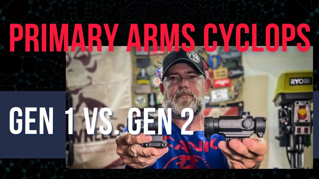 Primary Arms Cyclops Gen1 vs Gen2 #primaryarms #cyclops #prismoptic