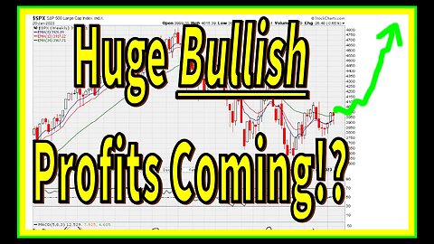 🟢 Huge BULLISH Profits Coming!? 💰 Stocks + Cryptos