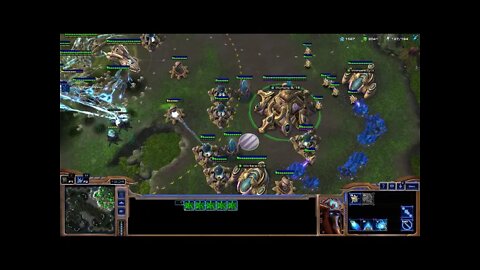 Session 6: Starcraft II (Random vs 3 Elite AI) - -
