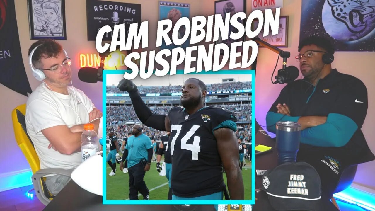 Jaguars Cam Robinson Suspended Ahead of the NFL Draft