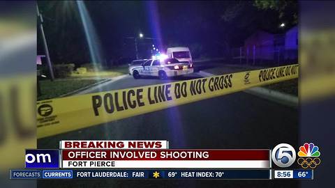 Officer-involved shooting in Fort Pierce