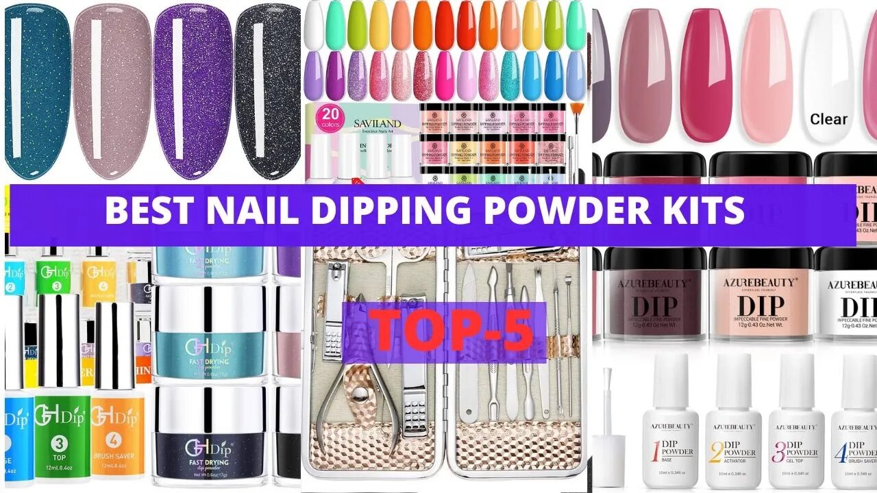 Best Nail Dipping Powder Kits | How To Not Have Chipped Nails Ultimate Guide