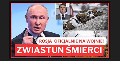 ROSJA W STANIE WOJNY - OSTRE ATAKI NA ELEKTROWNIE NA UKRAINIE