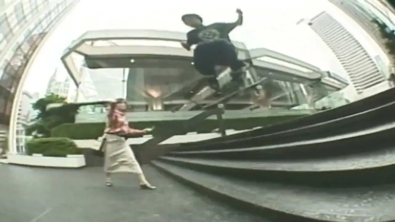 Mean Grandma Pranks Skateboarders