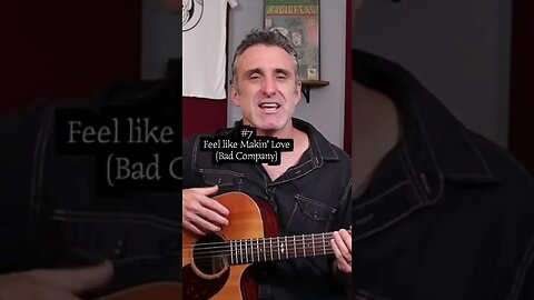 Feel like makin’ love by Bad company is great for learning chord triads #shorts