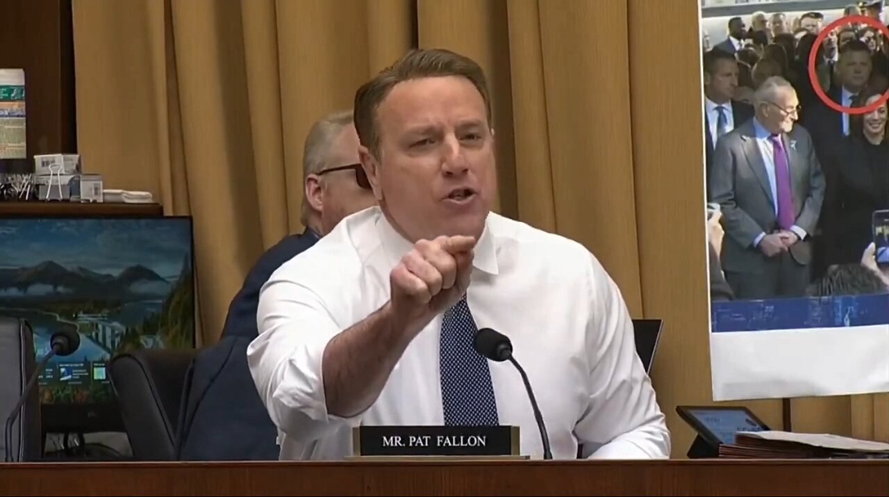 Rep Pat Fallon and Secret Service Director EXPLODE On Each Other