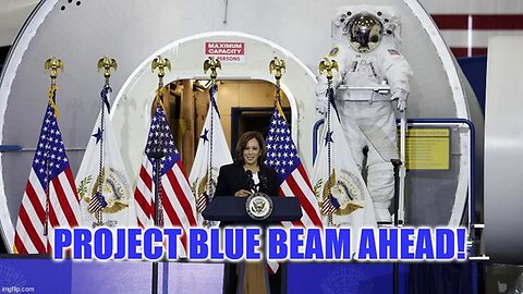 SMHP: Reptile Kamala Kabala Harris Project Blue Beam Houston We Have A Problem!