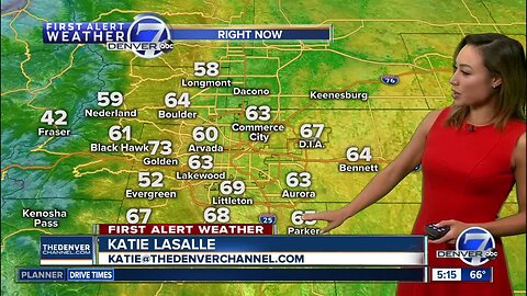 Monday 5:15 a.m. forecast