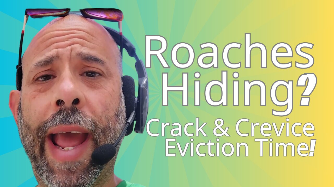 Crack and Crevice Control: The Key to Effective Roach Elimination!