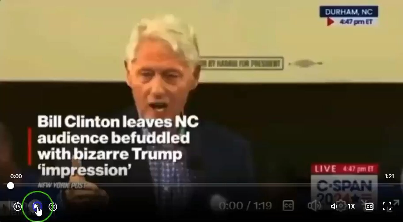 Bill Clinton Talks About Asking To Go To Gitmo