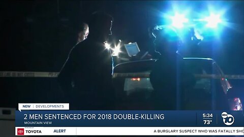 Two men sentenced to prison for 2018 shooting deaths at Mountain View Park