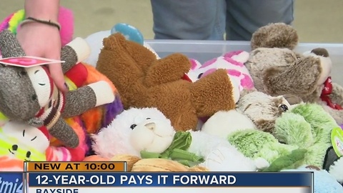 Local woman, house fire survivor, collects stuffed animals for fire victims