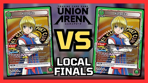 Union Arena Gameplay - Local Finals - Green HxH Kurapika VS Green HxH Kurapika (English)