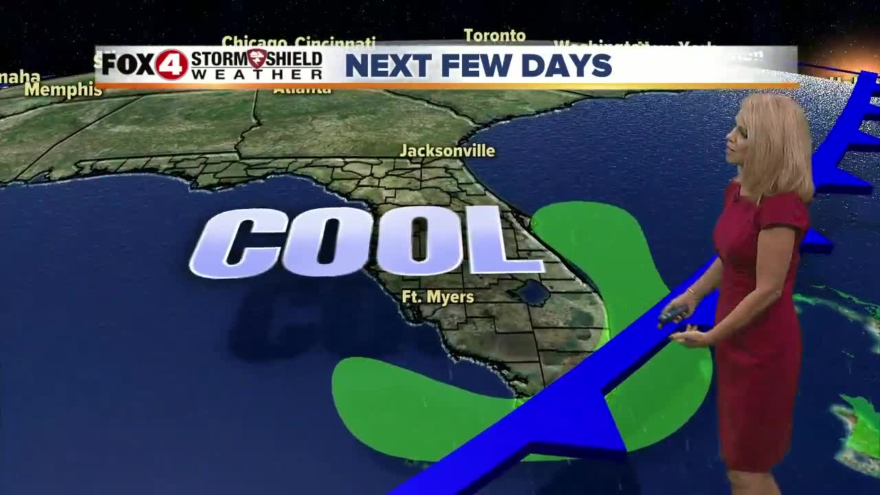 Record warmth will turn to a big cool-down by Wednesday!