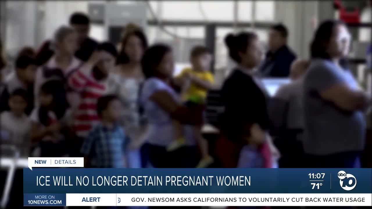 ICE will no longer detain pregnant, nursing women