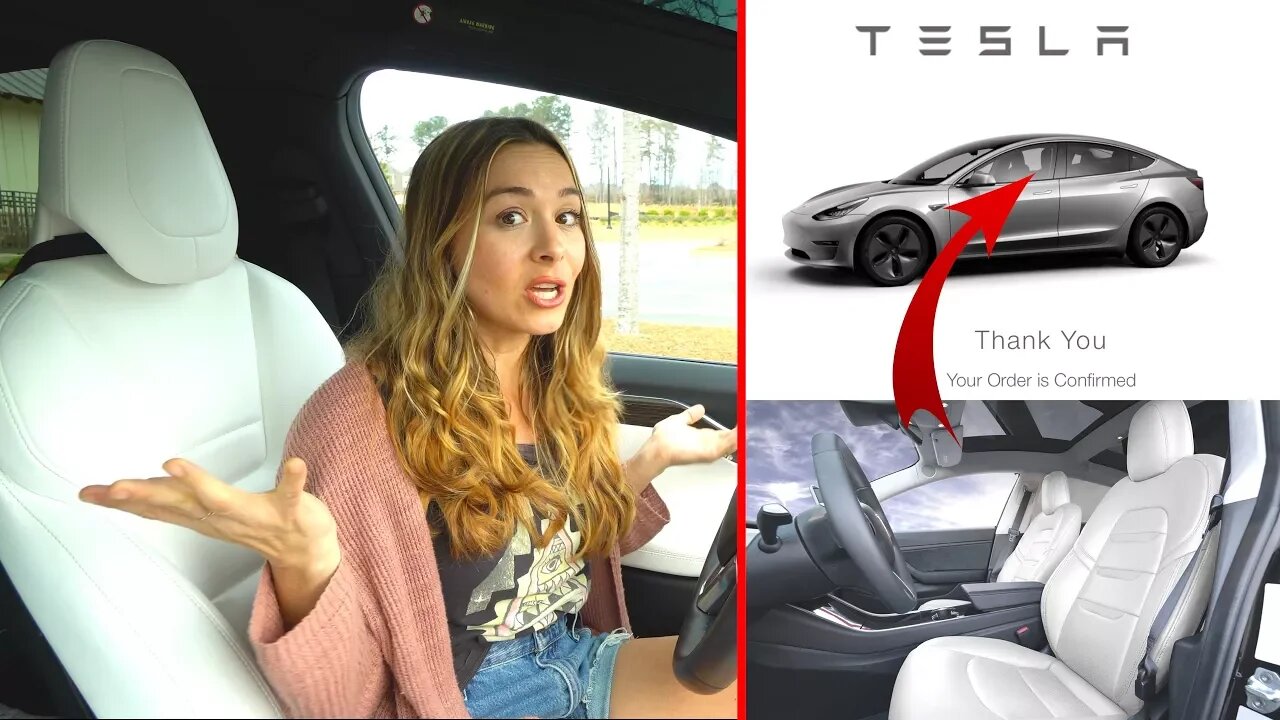 How We Ordered Our Model 3 And Got White Seats!