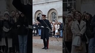 Draw sword #horseguardsparade