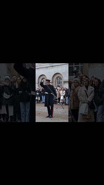 Draw sword #horseguardsparade