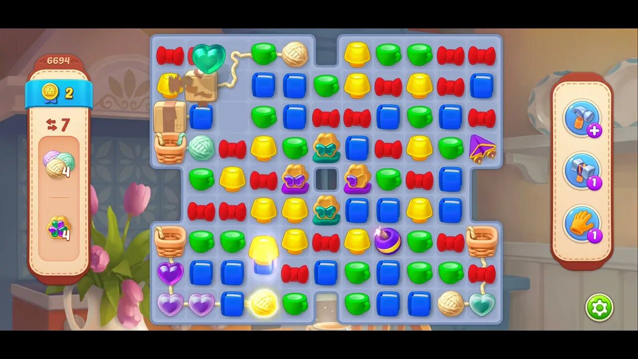 Playrix Homescapes Gameplay Walkthrough Level 6694