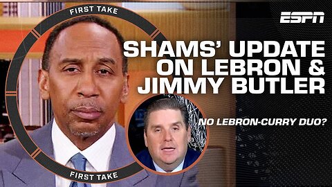 Stephen A. QUESTIONS LeBron James' Lakers absence + Jimmy Butler TRADE TALKS explained | First Take