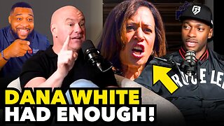 Dana White SCORCHES Kamala After LIBERALS Demand He Support Her! - "I DON'T GIVE A SH--"