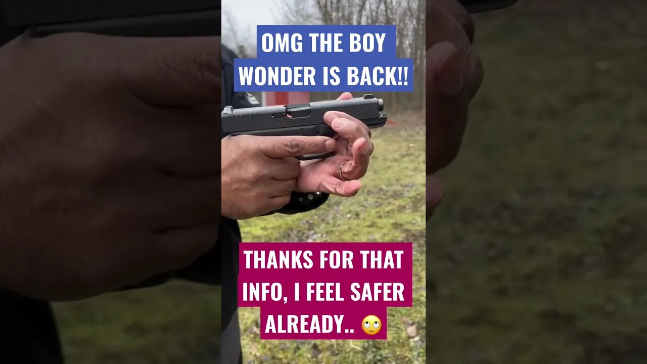 OH DEFINITELY FOLLOW HIS ADVICE! #shorts #glock #goviral