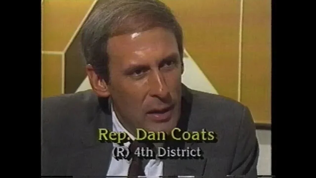 Summer 1985 - 'Focus 15' / Ken Owen Talks with Congressman Dan Coats