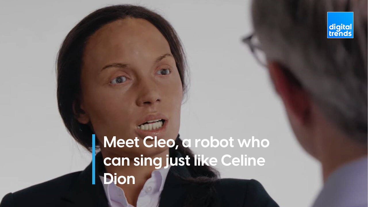 Meet Cleo, a robot who can sing just like Celine Dion