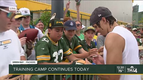 Packers training camp underway on Thursday