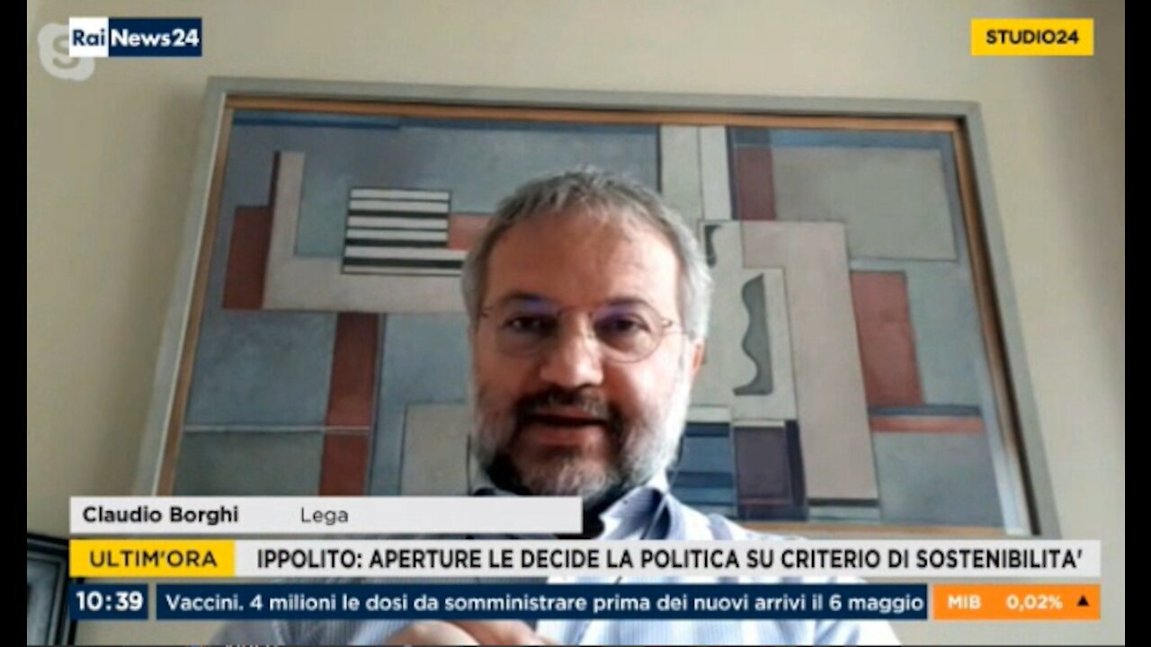 Claudio Borghi Aquilini Riaperture Legge Zan