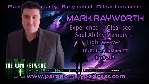 Paranomaly - Mark Rayworth - 10/21/2024