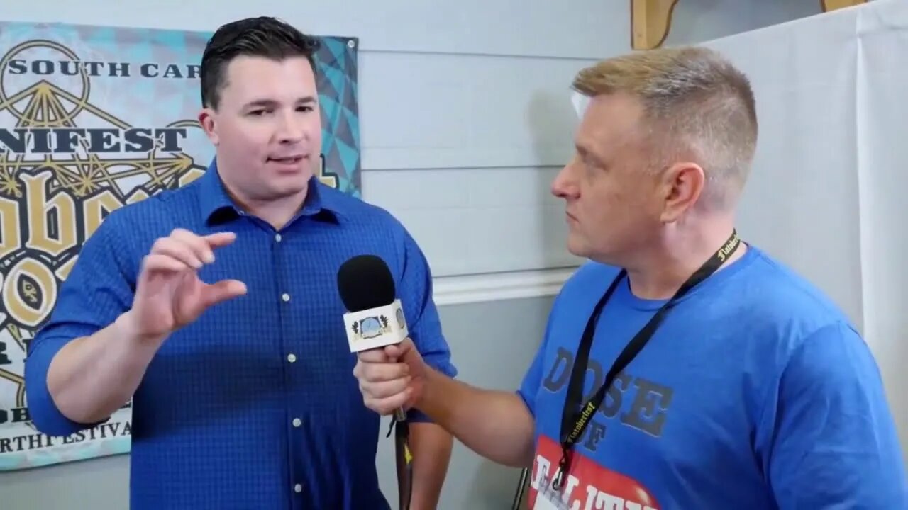 Interviewing Sean Griffin at Flatoberfest 2022 #FlatEarth #Flatoberfest #DoseOfReality