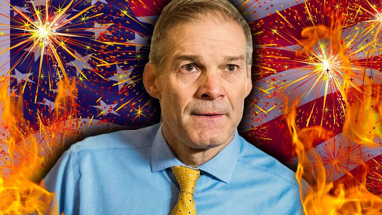 JIM JORDAN: IT'S ALL GOING DOWN NOW...