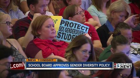 UPDATE: CCSD board approves controversial gender diversity policy