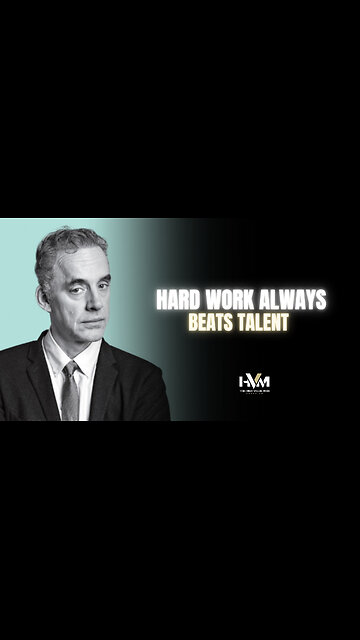 Jordan Peterson About Hard Work Always Beats Talent